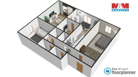 Prodej bytu 3+1, 72 m² 18