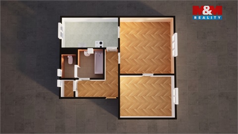 Prodej bytu 2+1, 55 m² - 4