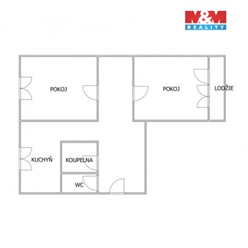 Prodej bytu 2+1, 60 m² 14