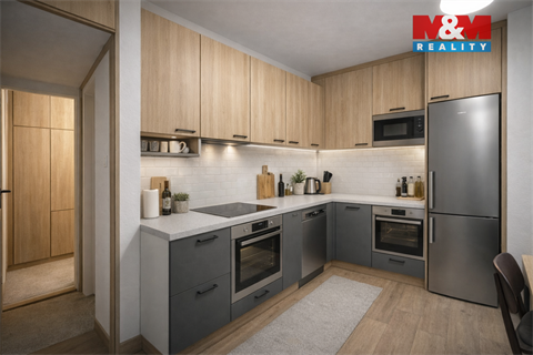 Prodej bytu 2+1, 52 m² - 0