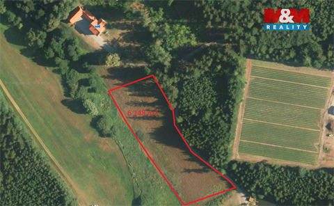Prodej zemědělské půdy, 6 148 m² 2