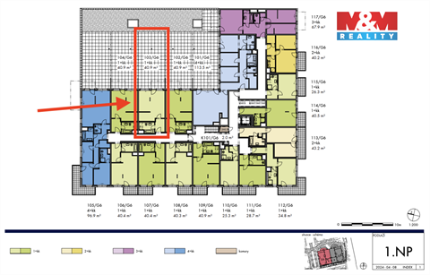 Prodej bytu 1kk, 41 m² - 2