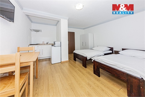 Pronájem bytu 1kk, 27 m² - 0