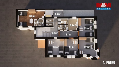 Prodej ubytování, 400 m² - 28