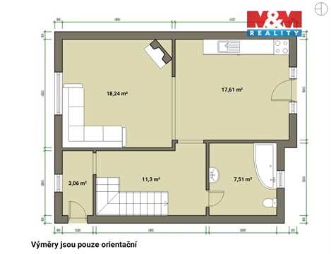 Prodej rodinného domu, 120 m² - 20