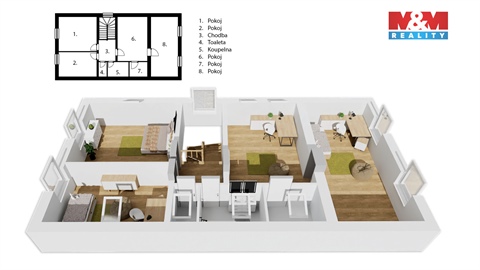 Prodej rodinného domu, 188 m² - 2