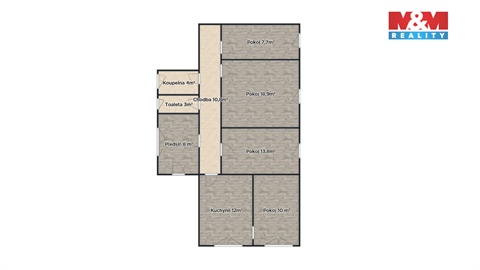 Prodej rodinného domu, 88 m² - 14