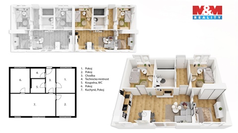 Prodej rodinného domu, 72 m² - 8