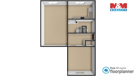Prodej bytu 2+1, 61 m² - 6