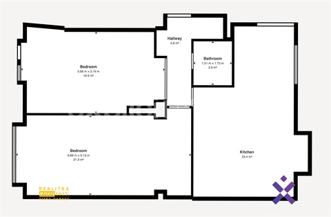 Pronájem bytu 3kk, 76 m² - 12