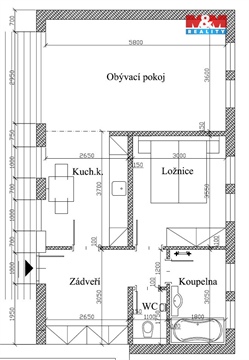Prodej bytu 2kk, 59 m² 4