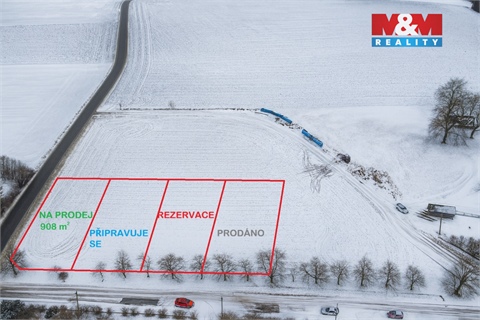 Prodej stavebního pozemku, 908 m² - 2