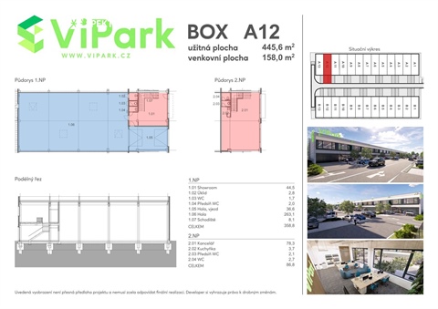 Prodej skladu / haly, 446 m² - 12