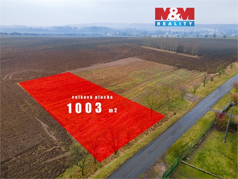 Prodej stavebního pozemku, 1 003 m² 0