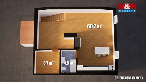 Prodej bytu 2kk, 75 m² 12