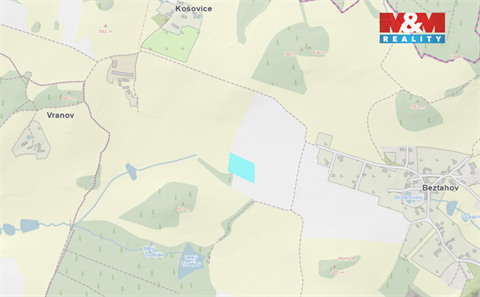 Prodej zemědělské půdy, 8 680 m² - 0