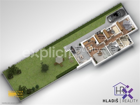 Prodej bytu 3kk, 76 m² 26