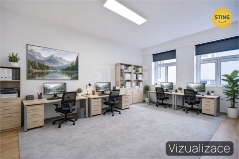 Pronájem kanceláře, 108 m² - 2
