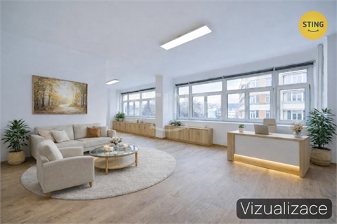 Pronájem kanceláře, 108 m² - 0