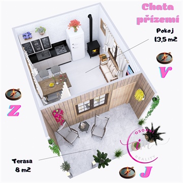 Prodej chaty / chapuly, 27 m² 20