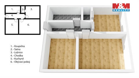 Pronájem rodinného domu, 63 m² 14