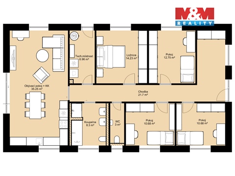 Prodej rodinného domu, 125 m² 22