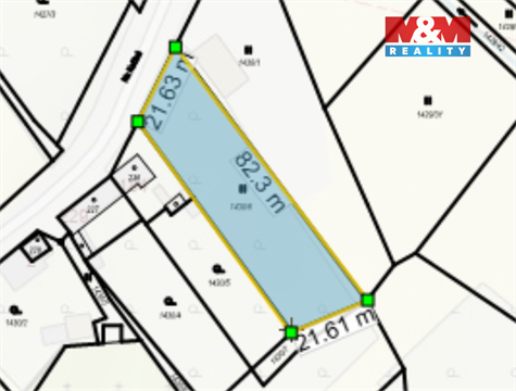 Prodej stavebního pozemku, 1 594 m² 10