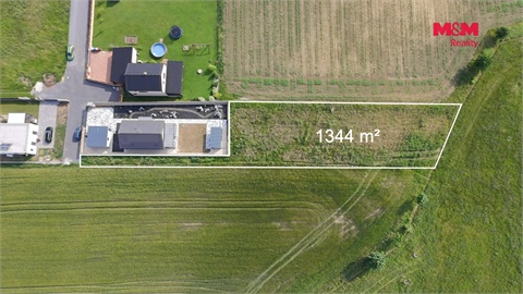 Prodej stavebního pozemku, 1 344 m² - 4