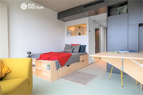 Pronájem bytu 1kk, 24 m² - 0