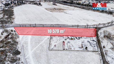 Prodej pozemku pro komerční výstavbu, 10 579 m² - 0