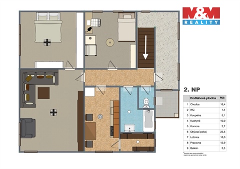 Prodej rodinného domu, 200 m² - 10