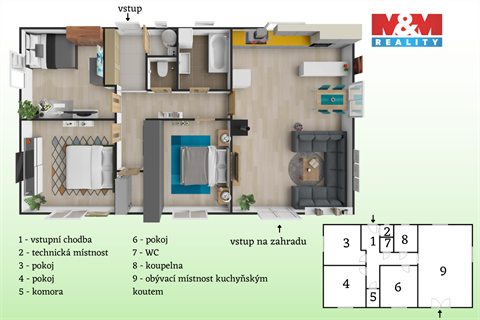 Prodej rodinného domu, 105 m² - 2