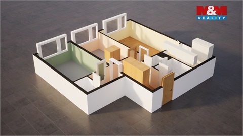 Prodej bytu 3kk, 65 m² 20