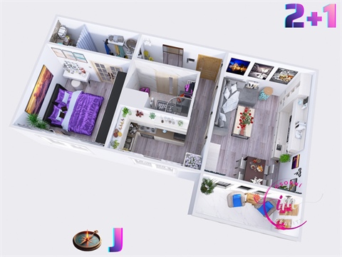 Prodej bytu 2+1, 50 m² - 14