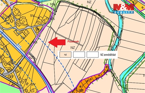 Prodej zemědělské půdy, 3 418 m² - 0
