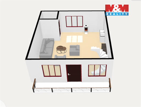 Prodej chaty / chapuly, 21 m² - 6