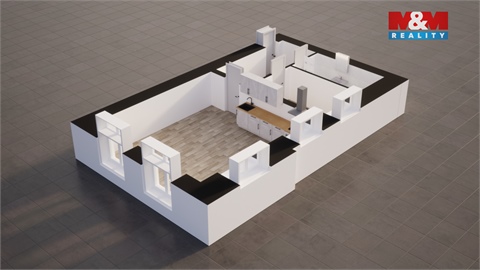 Prodej bytu 2kk, 50 m² - 10