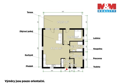 Pronájem rodinného domu, 69 m² 18