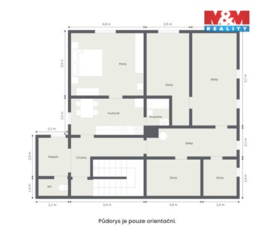 Pronájem obchodních prostor, 258 m² - 6