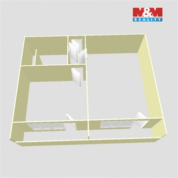 Pronájem bytu 1+1, 36 m² - 4