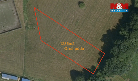 Prodej zemědělské půdy, 1 236 m² - 0