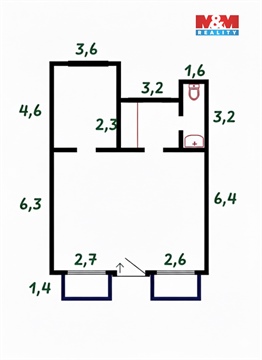 Pronájem obchodních prostor, 80 m² - 0