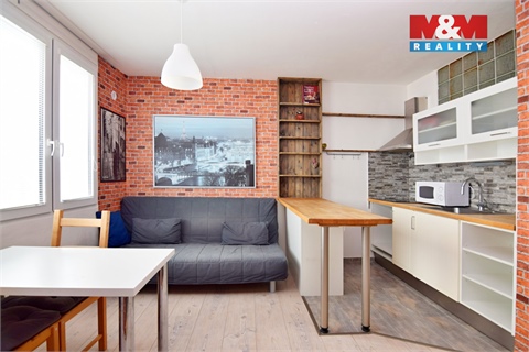 Pronájem bytu 1+1, 34 m² - 0