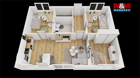 Prodej bytu 4kk, 72 m² 8