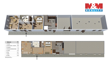 Prodej rodinného domu, 69 m² - 24