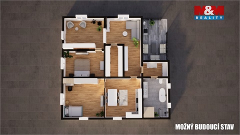 Prodej rodinného domu, 90 m² - 4