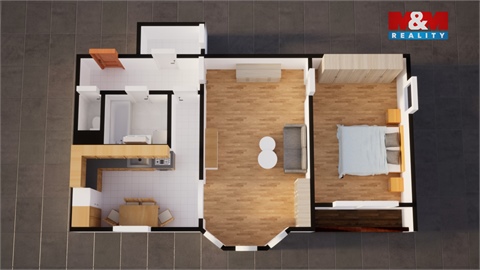 Pronájem bytu 2+1, 67 m² - 2