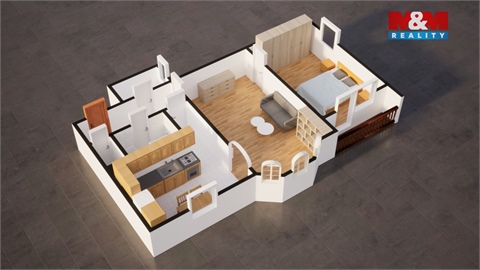 Pronájem bytu 2+1, 67 m² 10