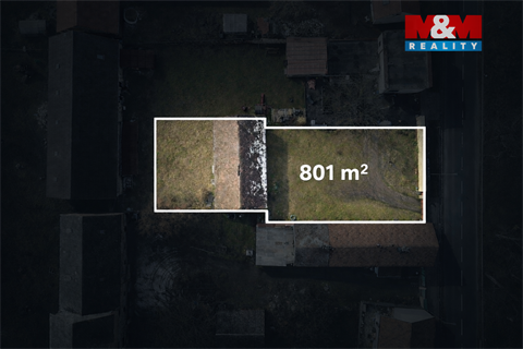Prodej stavebního pozemku, 801 m² 2