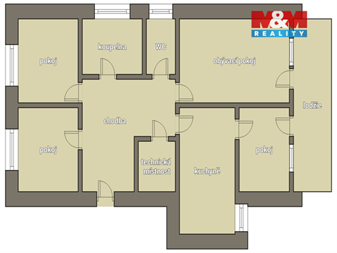Prodej bytu 4+1, 80 m² 12